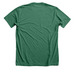 Tackle Childhood Cancer, a Heather Grass Green Premium Unisex Tee (back-view)
