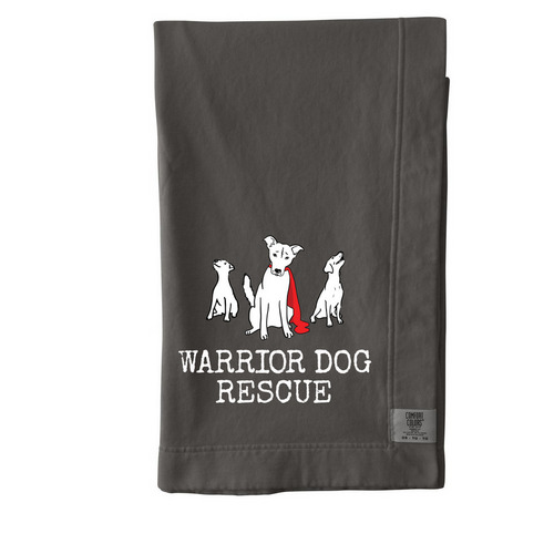 WDR Blanket, a Pepper Comfort Colors Blanket