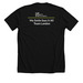 Landon Thomas&nbsp;, a Solid Black Blend Premium Unisex Tee (back-view)