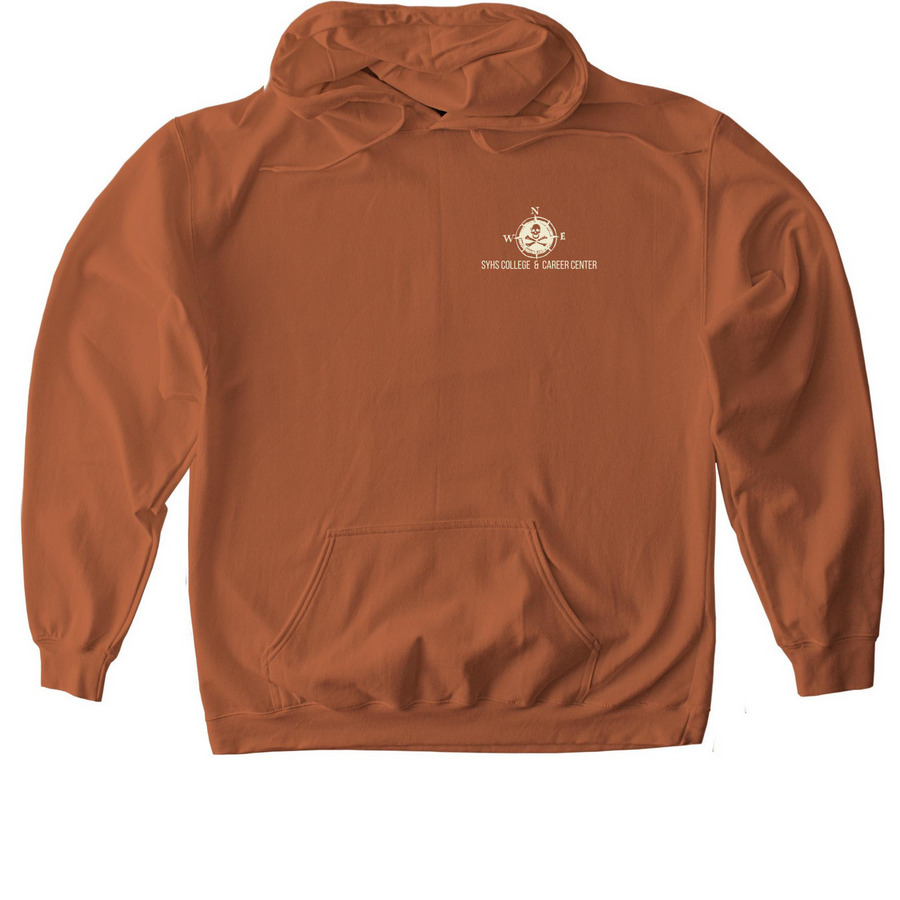 Chart Your Course, a Texas Orange Softstyle Pullover Hoodie
