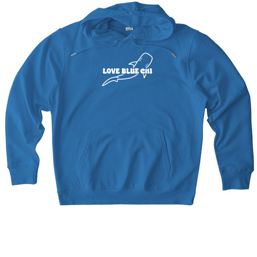 Whale Shark - Chicago Chapter, a Mindful Blue Stanley/Stella Unisex Cruiser 2.0 Pullover Hoodie
