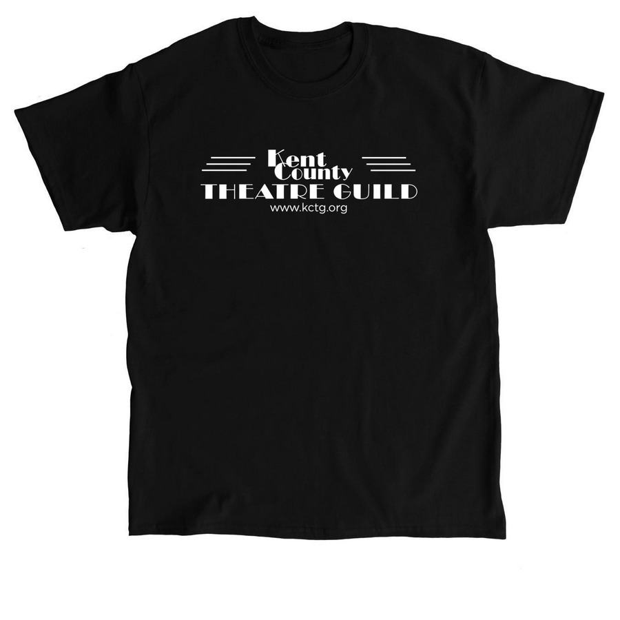Kent County Theatre Guild Apparel!, a Black Classic Unisex Tee