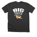 Big Stretch (Dog), a Dark Grey Heather Premium Unisex Tee