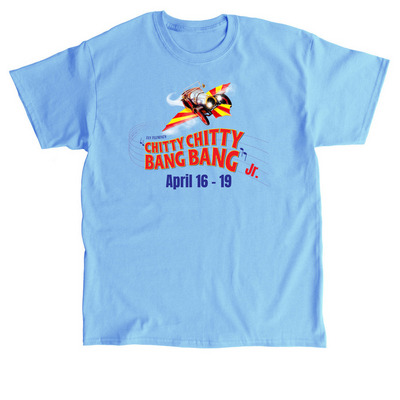 Chitty Chitty Bang Bang Show Merch, a Carolina Blue Classic Unisex Tee
