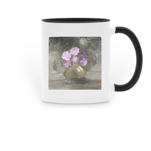 Eli - Mug, a Black Two-Tone Ceramic Mug