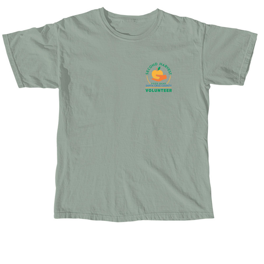 Second Harvest Volunteer Wear, a Bay Comfort Colors Unisex Tee