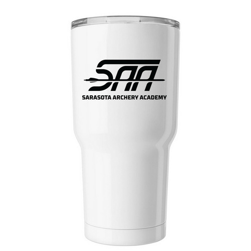 SAA Tumbler, a White Insulated Tumbler