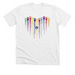 AHS Rainbow Paw Prints, a Solid White Blend Premium Unisex Tee