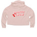 Booked & Busy, a Blush Women?s Lightweight Cropped Hoodie