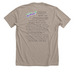 {Radio Edit} Light Color Shirts, a Heather Stone Premium Unisex Tee (back-view)