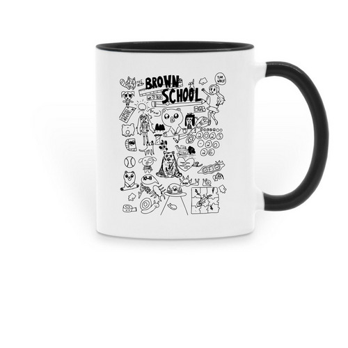 5th grade Kouveras mug, a Black Two-Tone Ceramic Mug