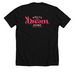 Rabbit Guardian, a Solid Black Blend Premium Unisex Tee (back-view)