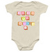 Born to Read, a Natural Infant Onesie