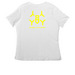 Wild Hornets Daily Orc Roast Threadz, a White Women's Relaxed V-Neck Tee (back-view)