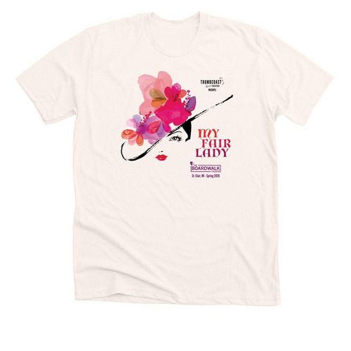My Fair Lady show shirt 2026, a Heather Natural Premium Unisex Tee