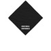 Save the Dogs Bandanas, a Black Cotton Bandana