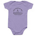 Baby USS Stays at Sea, a Lavender Infant Onesie