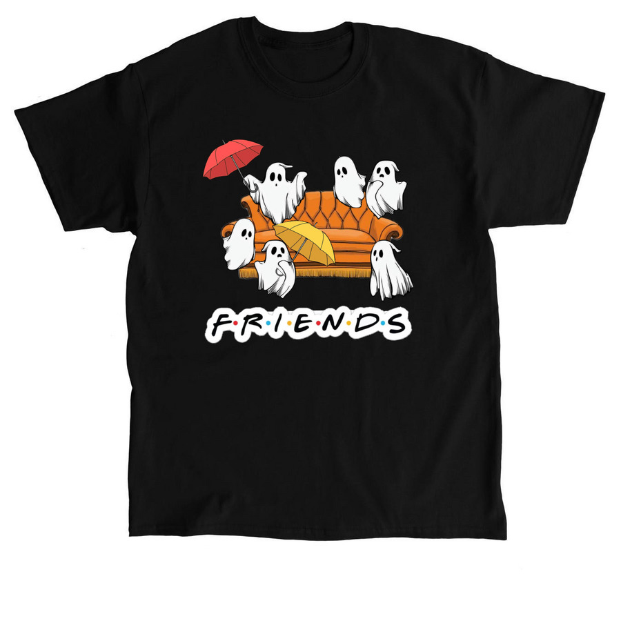 GHOST FRIENDS pt.2, a Black Classic Unisex Tee