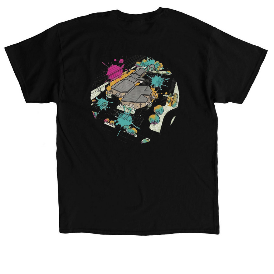 Made In The 90's T, a Black Classic Unisex Tee (back-view)