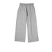 Wastemna sweats&nbsp;, a Heather Grey Women's French Terry Wide Leg Pants (back-view)