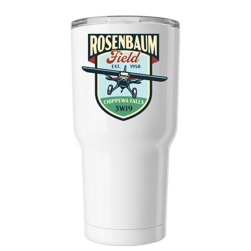 Insulated Tumbler, a White Insulated Tumbler