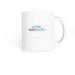 Wild for KCNT1 Warriors Mug, a White Coffee Mug