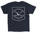 Powers/Costello Memorial Golf Tournament, a Navy Classic Unisex Tee (back-view)