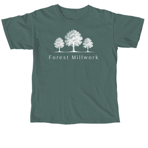 Forest Millwork, a Blue Spruce Comfort Colors Unisex Tee