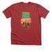 Film Crew Design, a Heather Canvas Red Premium Unisex Tee