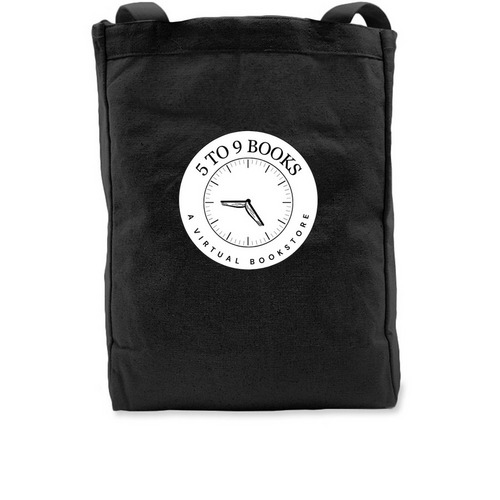 5 to 9 Totes, a Black Recycled Cotton Tote Bag
