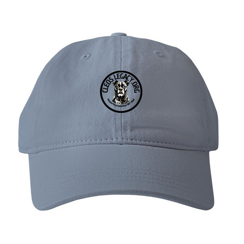 Cleos Legacy hat, a Bay Printed Pigment Dye Baseball Cap