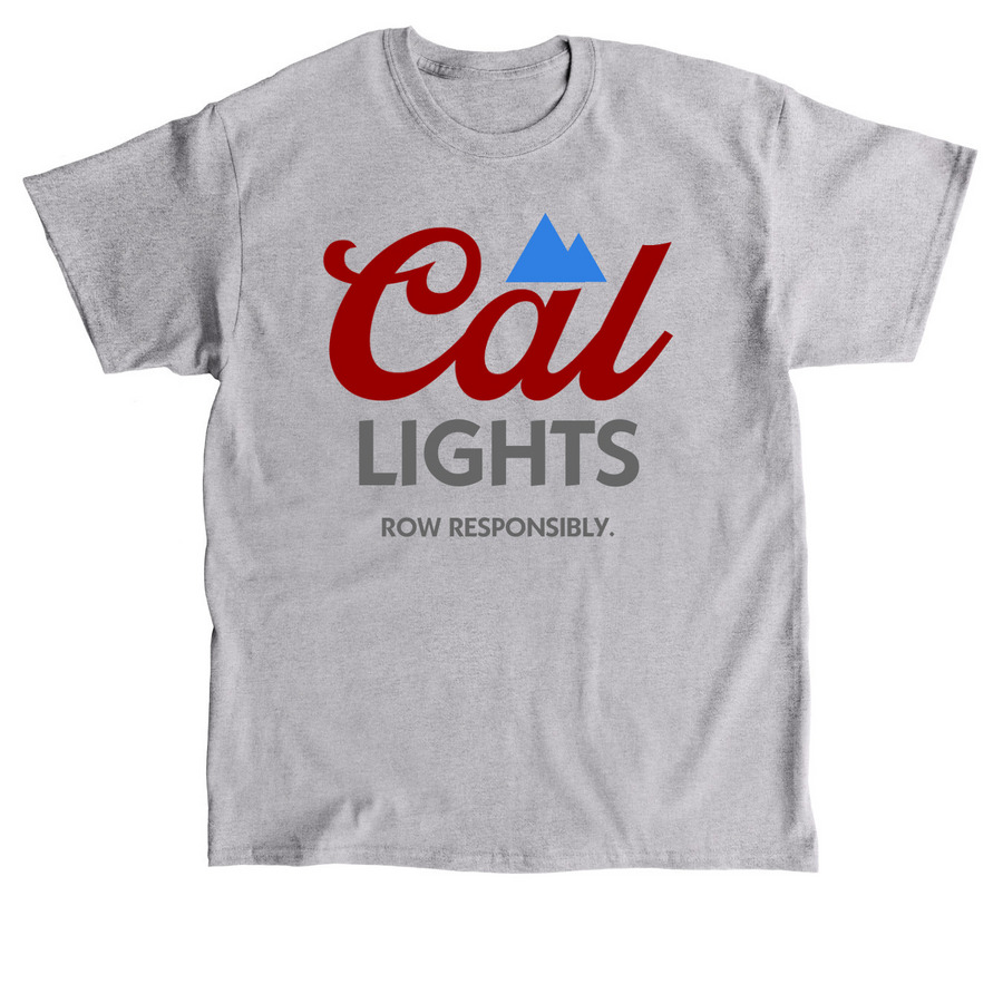 Cal Lights, a Sport Grey Classic Unisex Tee