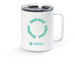 Dedicated Informed Steadfast, a White Stainless Steel Travel Mug
