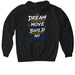 DREAMERZ?: NO LIMITS, a Black Gildan Softstyle Pullover Hoodie (back-view)