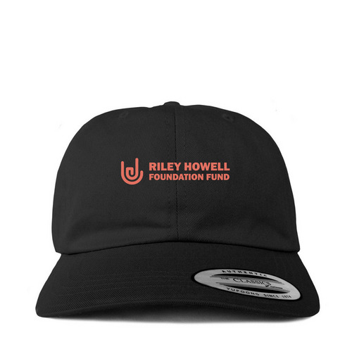 RHFF Hat, a Black Printed Classic Baseball Cap