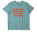 don't let your babies grow up to ban books, a Teal Monstera Stanley/Stella Unisex Crafter Tee