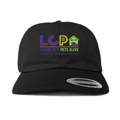LCPA Logo Hat, a Black Printed Classic Baseball Cap