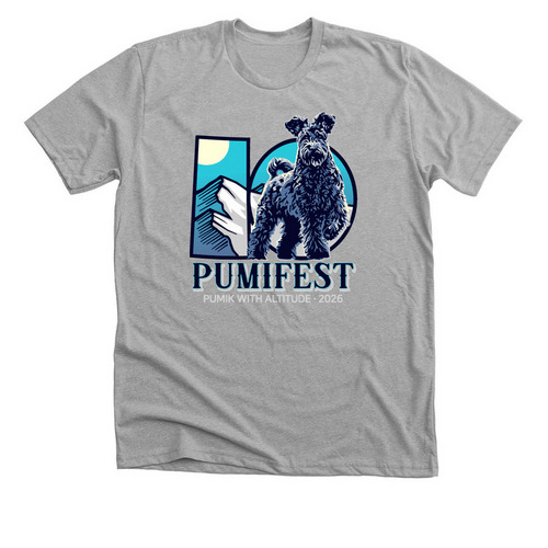 Large Logo, a Athletic Heather Premium Unisex Tee
