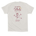 Roses by Nola Walk Shirt&nbsp;, a Vintage White Premium Cotton Tee (back-view)