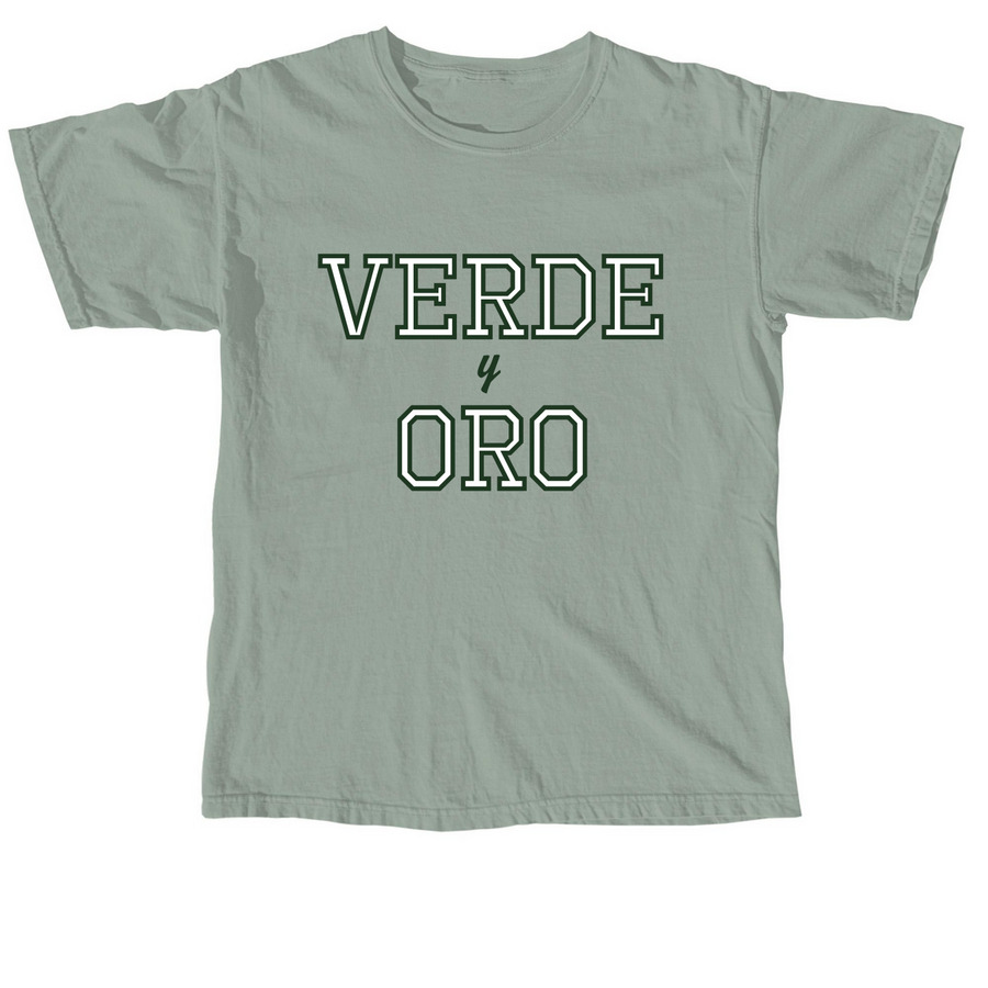 Bah?a Verde Verde y Oro Sports Green, a Bay Comfort Colors Unisex Tee