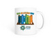 Read Banned Books Coffee Mug, a White Coffee Mug