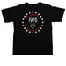 1976 Reunion Shirts, a Black Comfort Colors Unisex Tee (back-view)