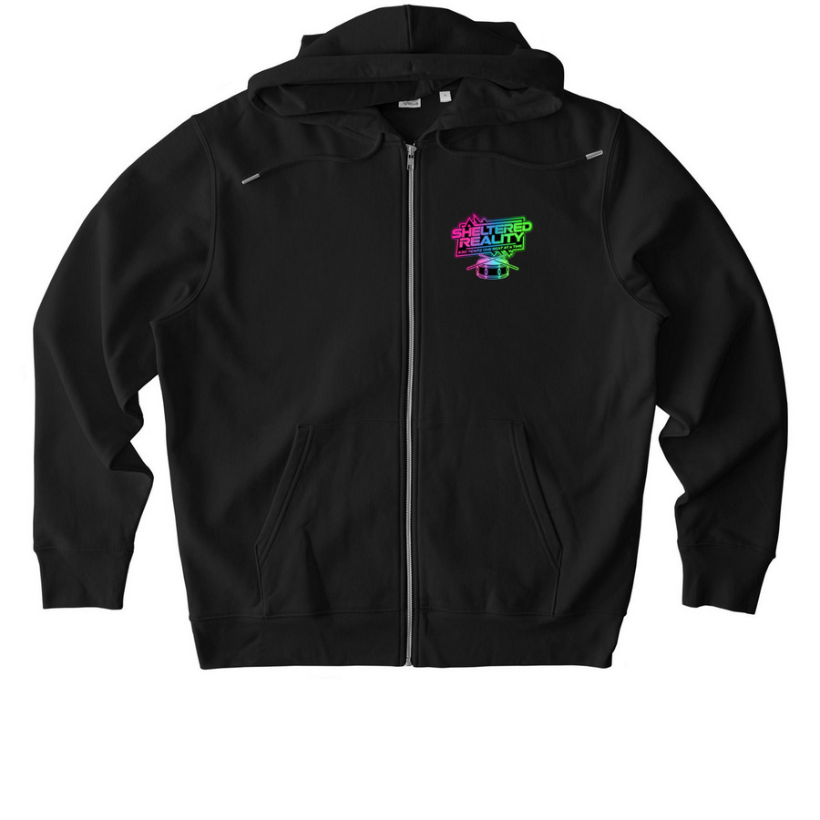 30th Anniversary Apparel 2&nbsp;, a Black Stanley/Stella Unisex Cultivator 2.0 Zip Up Pullover Hoodie