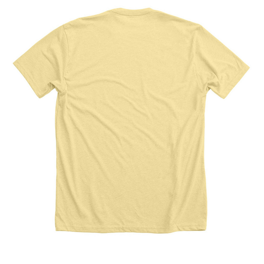 Michaelmas Festival Of Courage, a Heather French Vanilla Premium Unisex Tee (back-view)