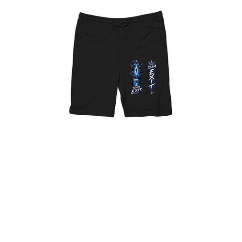 Team Exit BreakOut Shorts, a Black Midweight Fleece Shorts