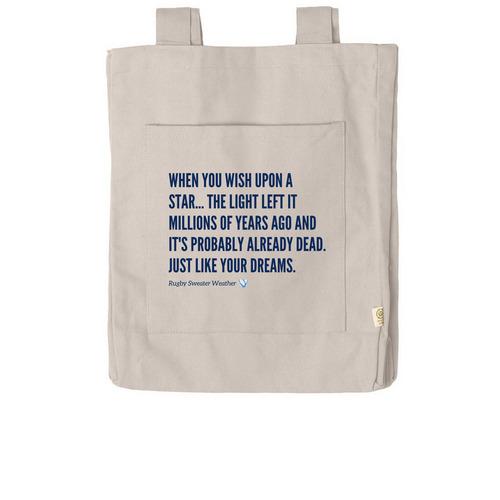 "Wish Upon a Dead Star" Tote Bag, a Pumice Reclaimist Everywhere Tote Bag