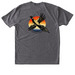 O&W Pheasant Tee, a Premium Heather Triblend Unisex Tee (back-view)