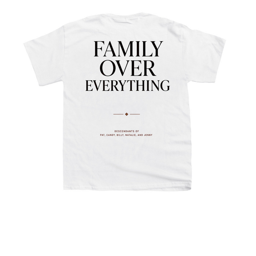 Inaugural Family Reunion Youth Shirt, a White Youth Unisex Tee (back-view)
