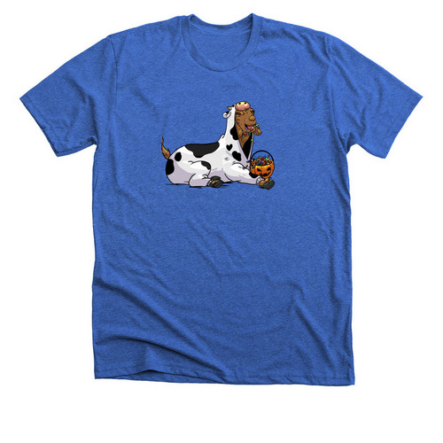 Sugar and Spice, a Heather True Royal Premium Unisex Tee