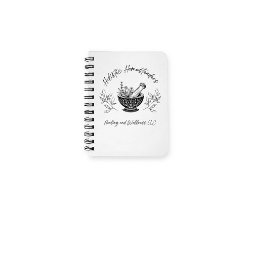 HHHW Notepad, a White Spiral Notebook